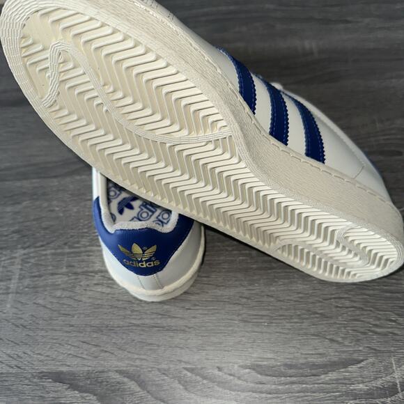 Size 9.5 - adidas Jabbar Low Off White Collegiate Royal main image 3